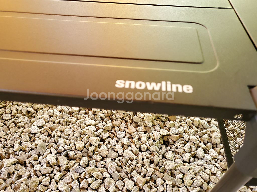 스노우라인 큐브 시스템 테이블 블랙 캠핑--2