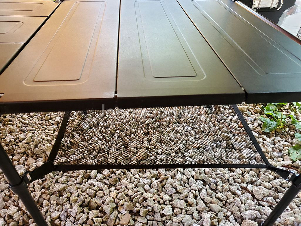 스노우라인 큐브 시스템 테이블 블랙 캠핑--3