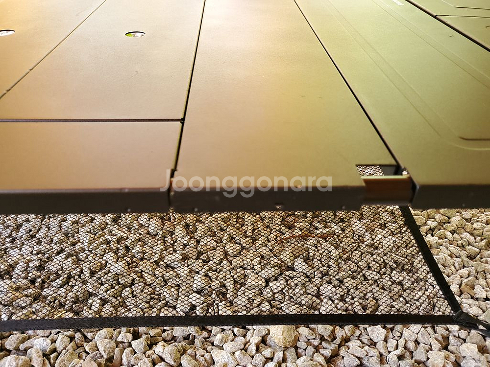 스노우라인 큐브 시스템 테이블 블랙 캠핑--4