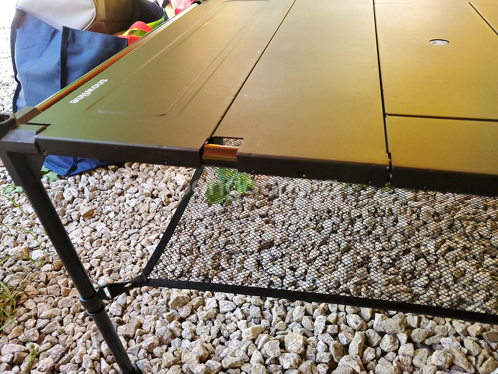 스노우라인 큐브 시스템 테이블 블랙 캠핑--5