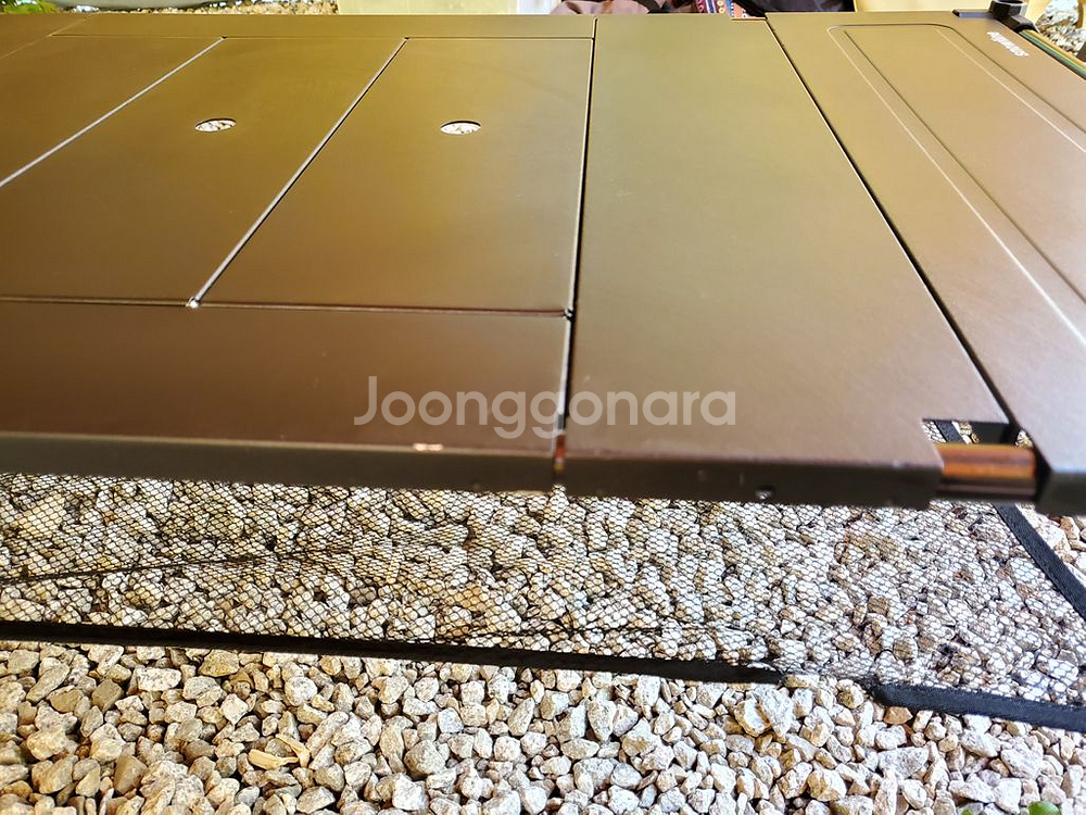 스노우라인 큐브 시스템 테이블 블랙 캠핑--9