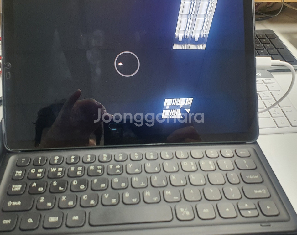 갤럭시탭 S4 LTE 64GB + 삼성 정품 키보드커버--1