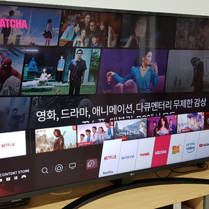 55인치 lg uhd 스마트 tv