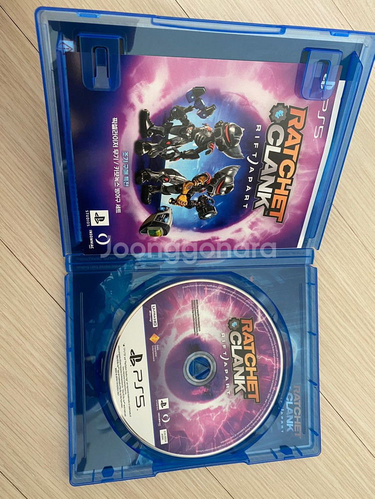 PS5 라쳇앤클랭크 판매합니다(코드미사용)--1