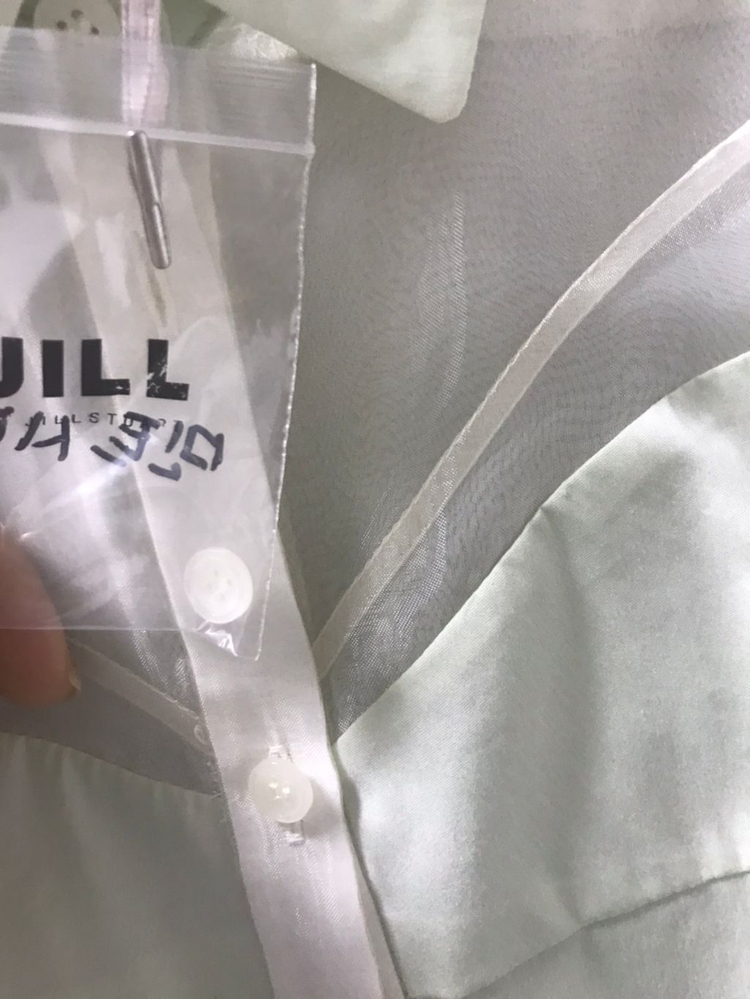 질바이질스튜어트 시스루 블라우스 (55)--4