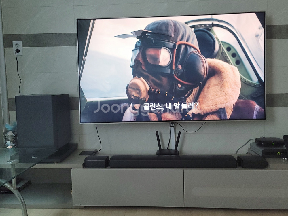 jbl 9.1 사운드바 리모컨 우퍼방진매트--0