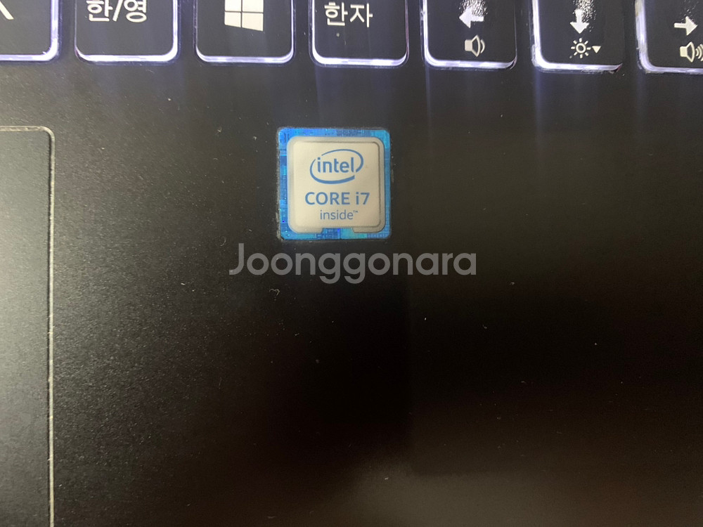 인텔 i7 게이밍 노트북 MSI leopard gp62--3