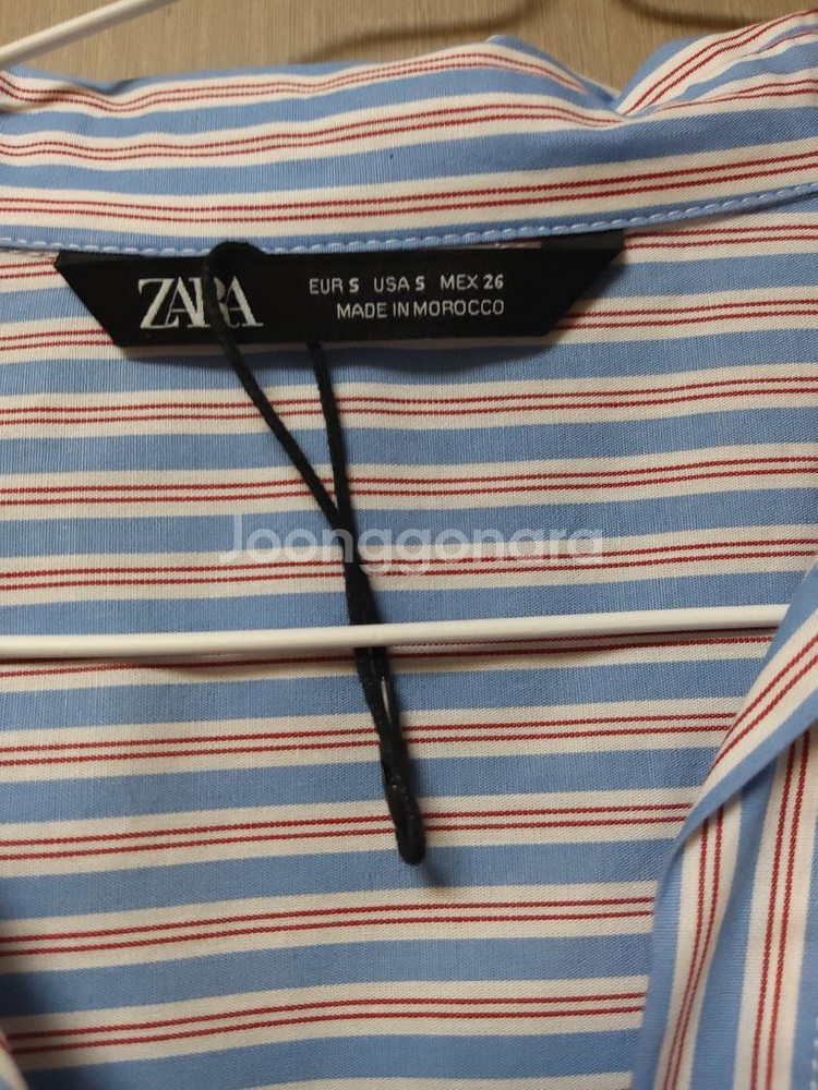 자라 롱셔츠 원피스--1