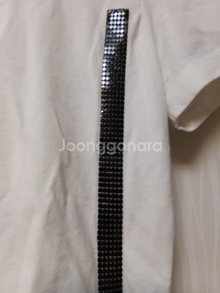 펜디 정품 44 스판 티--2