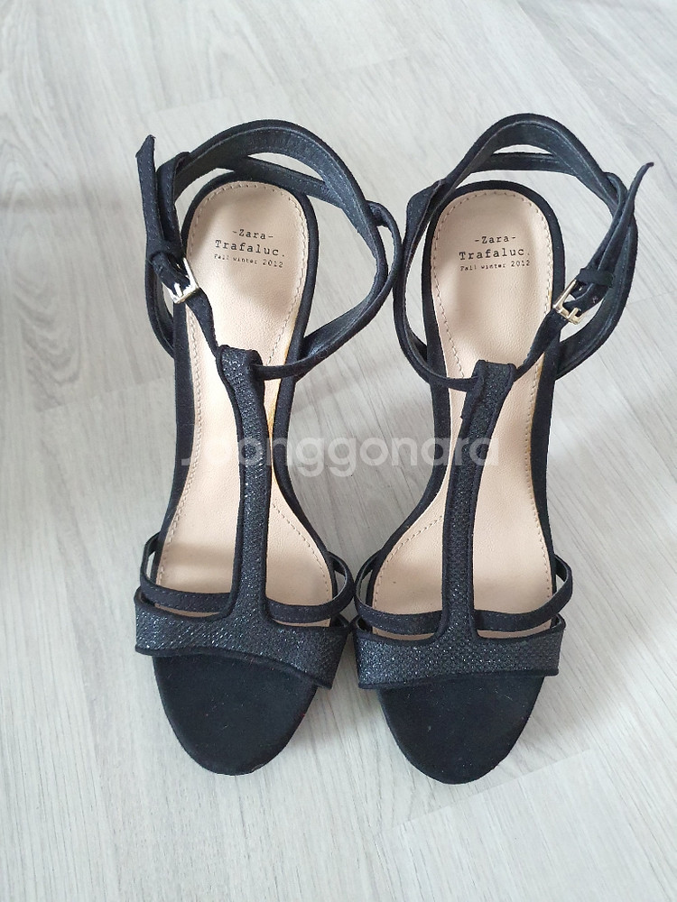 T샌들 하이힐 샌들--0