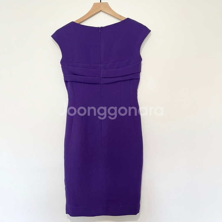 Escada 퍼플 원피스--4
