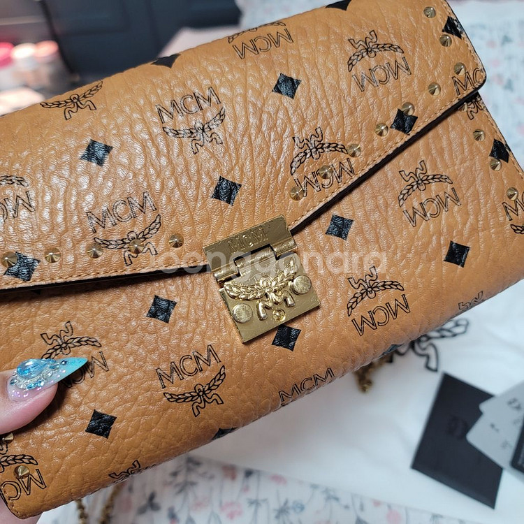 mcm 비세토스 체인백 숄더백--1