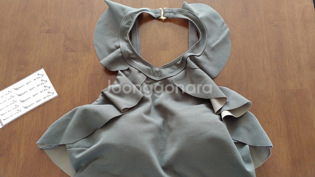 가격인하*새상품) 프릴 모노키니 55사이즈 판매합니다--3