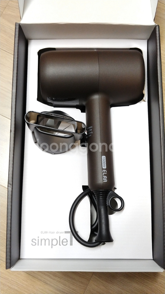 새상품) 엘라 헤어드라이어 판매합니다.--2