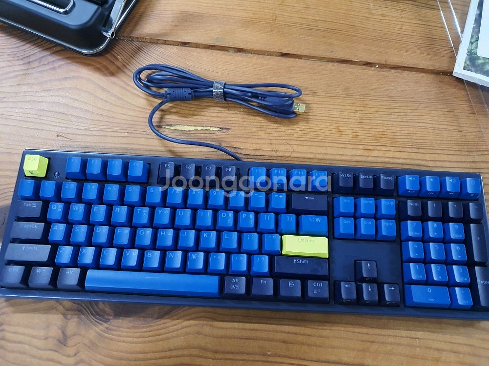 COX 엠프리스 RGB 완전방수 무접점 기계식 키보드--0