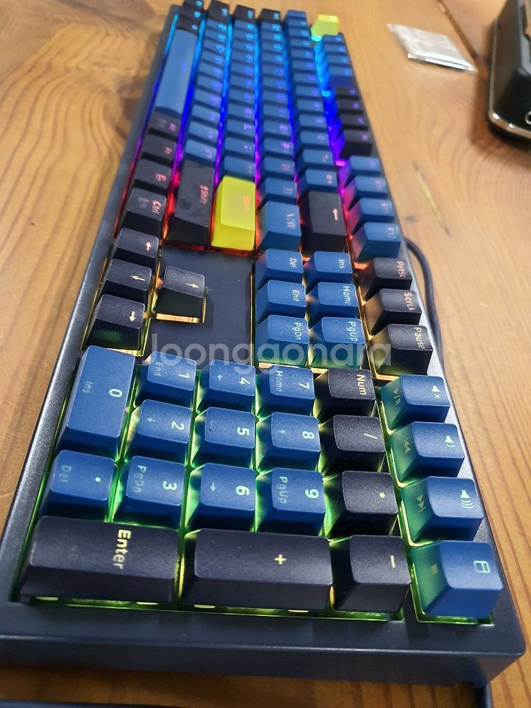COX 엠프리스 RGB 완전방수 무접점 기계식 키보드--2