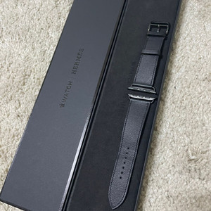 애플워치 에르메스정품 44mm 느와르 싱글투어 급처