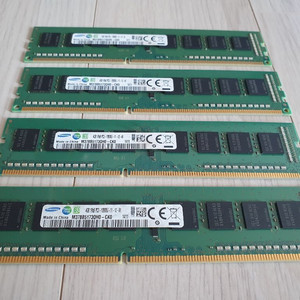삼성 램메모리 DDR3(PC3) 4G 12800U 4개