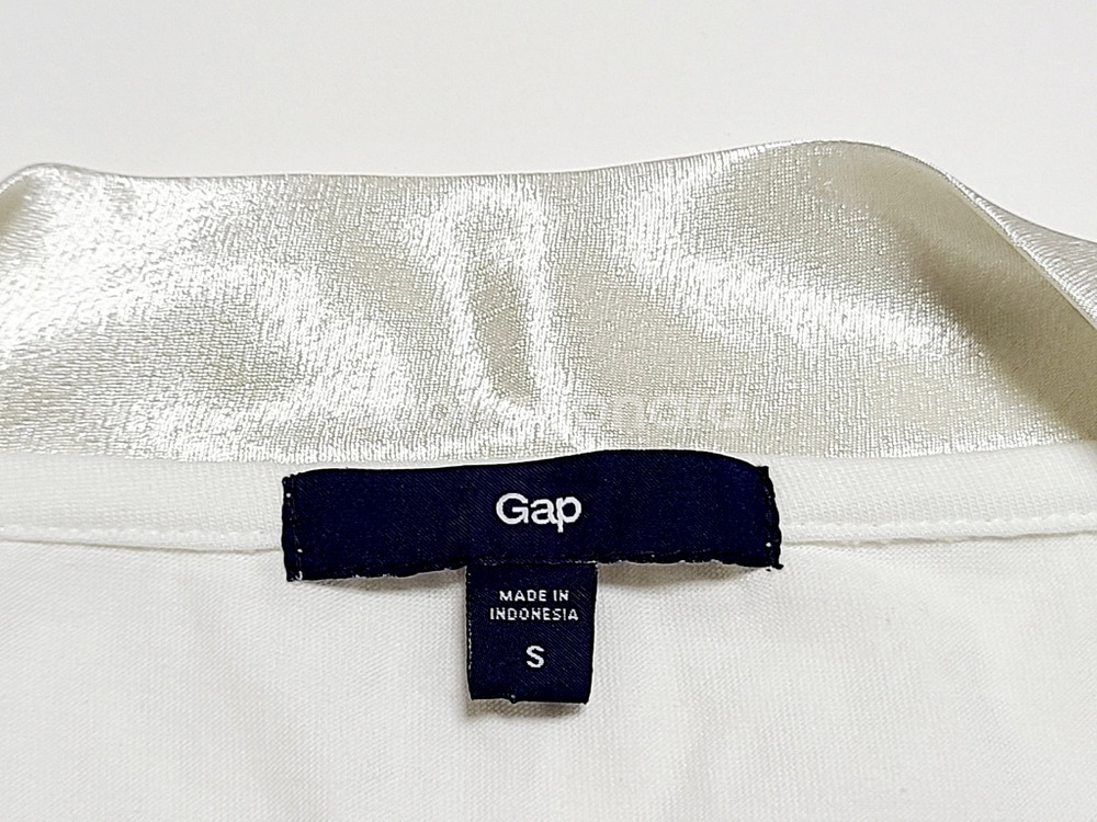 GAP 여성 브이넥 셔츠 (S)--4