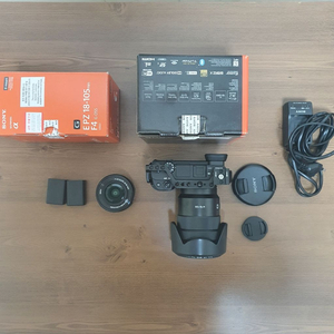 sony a6400 + 1650번들렌즈 + 18105