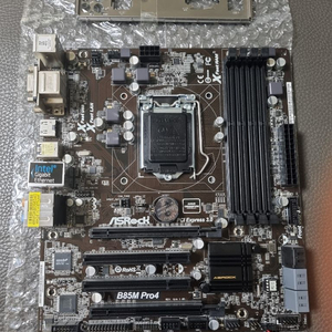 asrock b85m pro4 메인보드(하자)