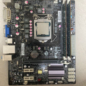 h61보드1155소켓 ddr3 8g