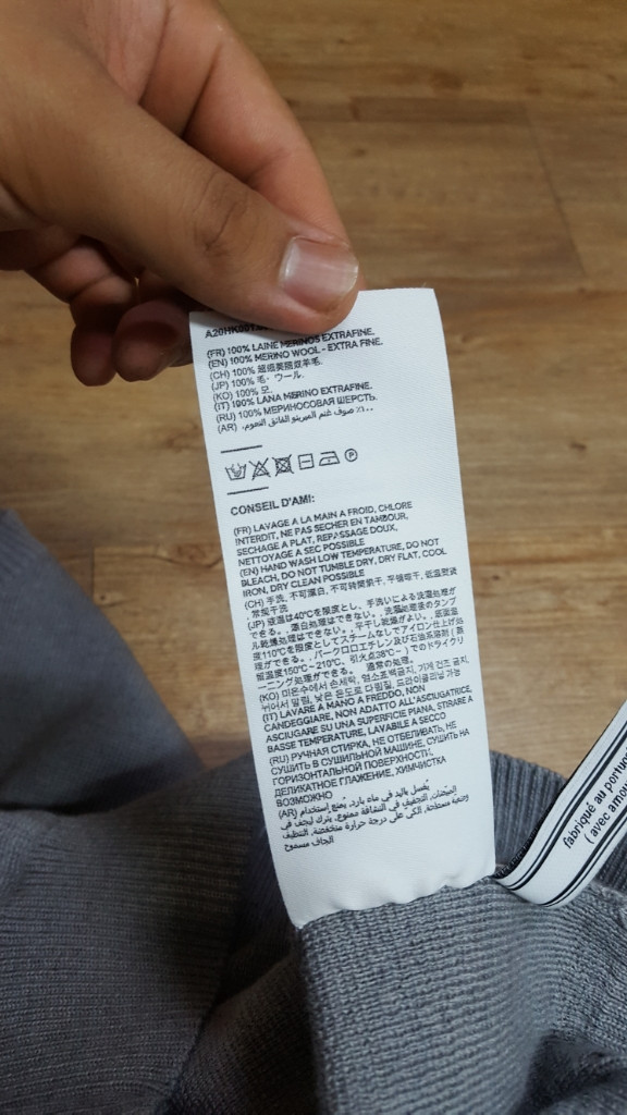 아미 스몰로고 m사이즈 팔아요--3