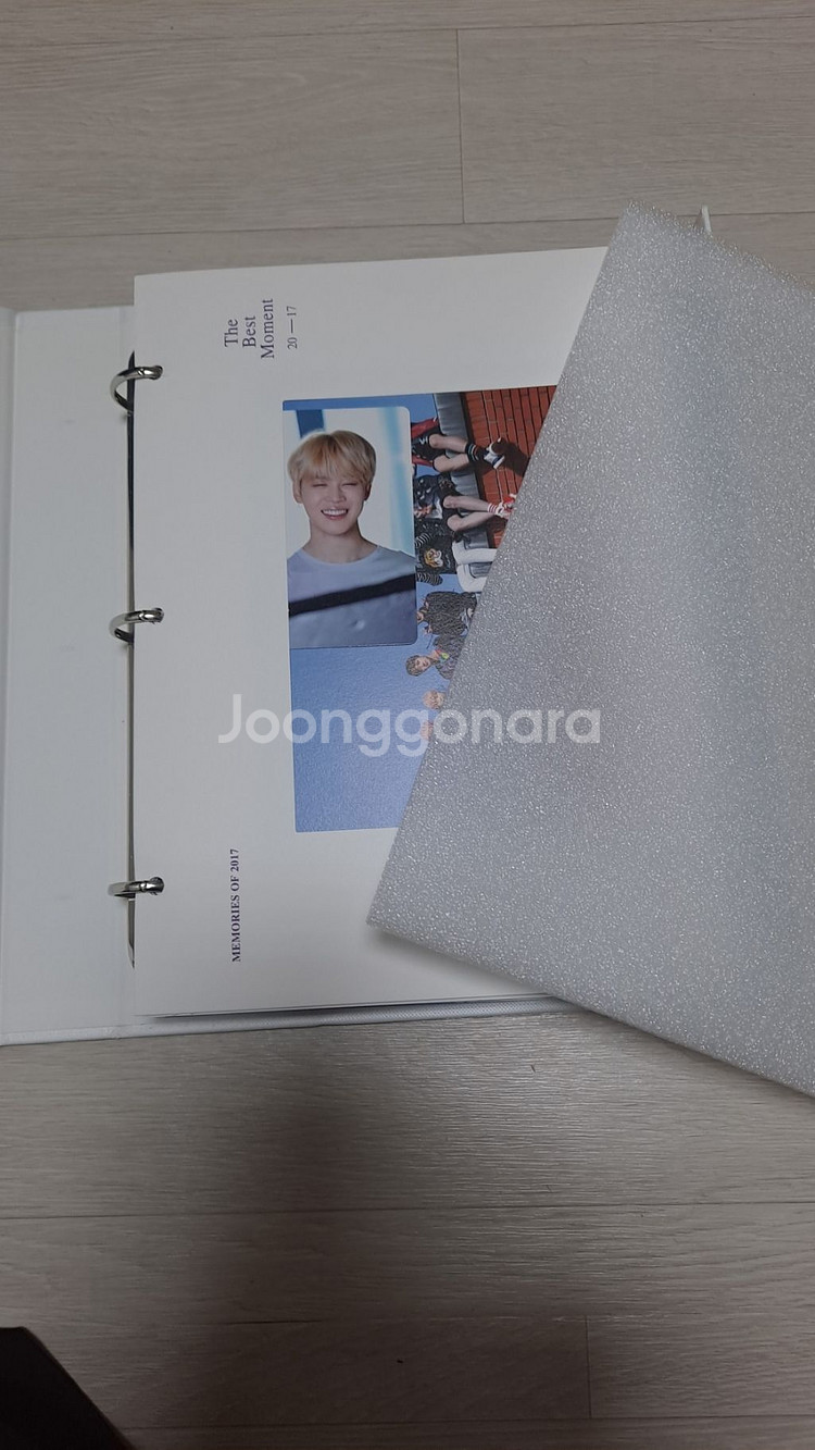 방탄 2017메모리즈 DVD 판매합니다.--1