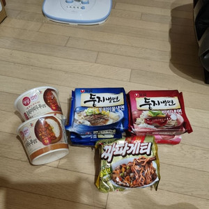 마파두부2,둥지물2비빔2,짜파게티1,백비빔면2