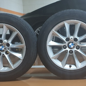 bmw 1시리즈 16인치 휠타이어 포터 전륜가능