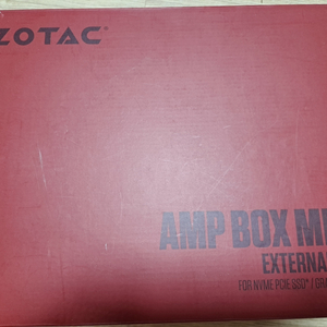 zotac amp box mini egpu 팝니다