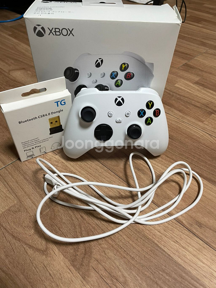 xbox one x 무선 컨트롤러 로봇 화이트(4세대)--2