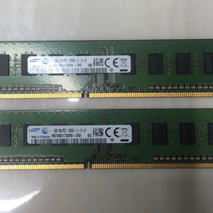 삼성 pc3- 12800 4GB 램 2개 싸게 팔아요