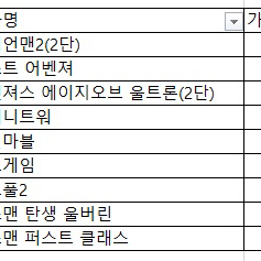 마블 전단지 마블 포스터