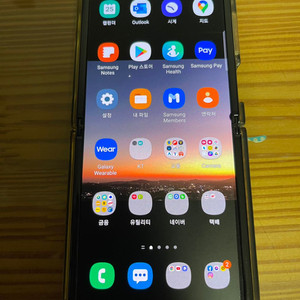 풀박!갤럭시 제트플립 lte 미러퍼플 256기가+버즈