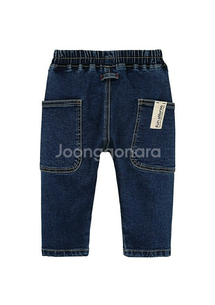 거이새옷)알퐁소 배기핏 카고청바지--2