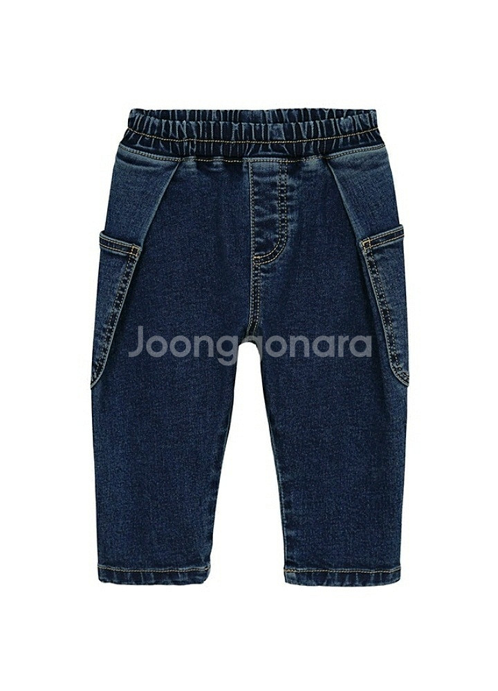 거이새옷)알퐁소 배기핏 카고청바지--1