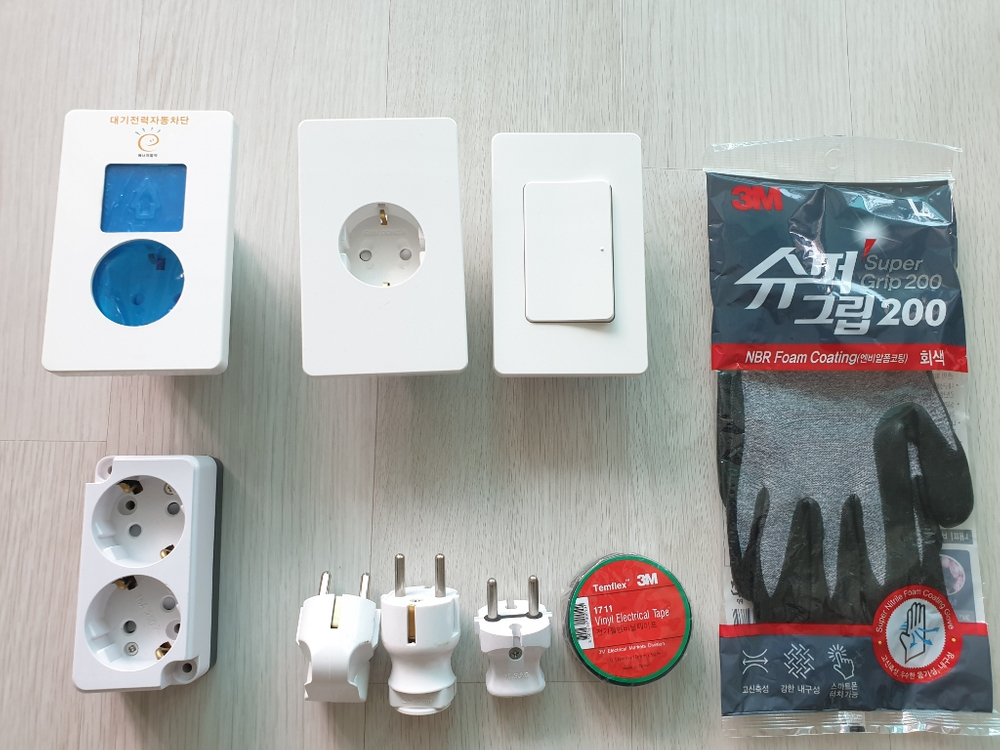 파나소닉신동아 대기전력차단콘센트 및 전기자재 이미지