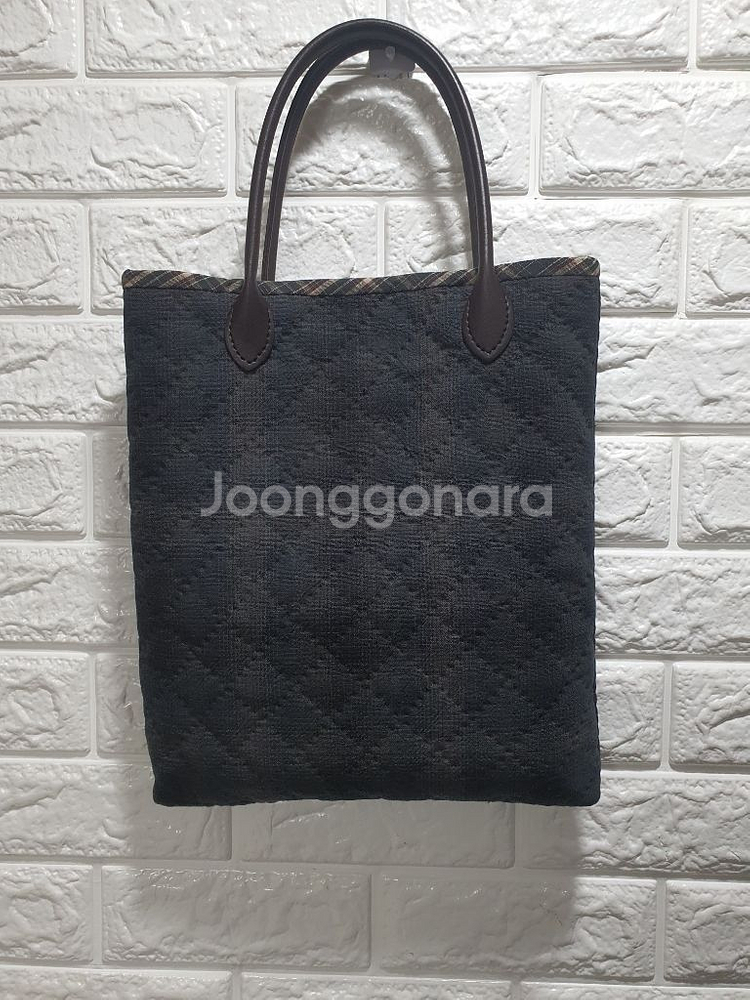 퀼트 고양이 소녀백--1