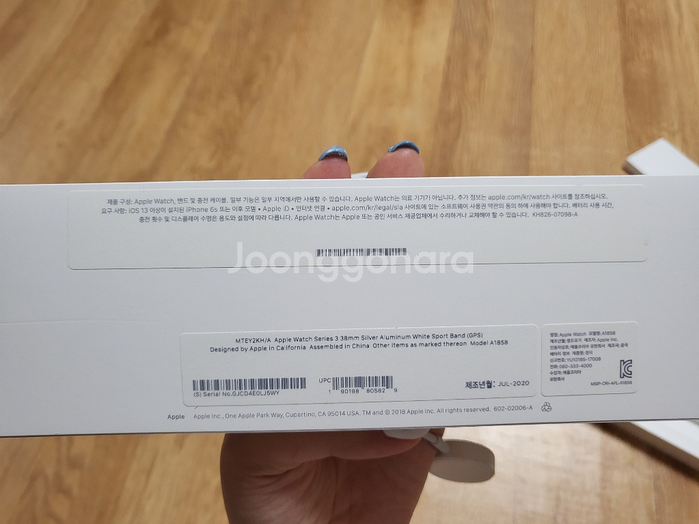 애플워치3 38mm--5