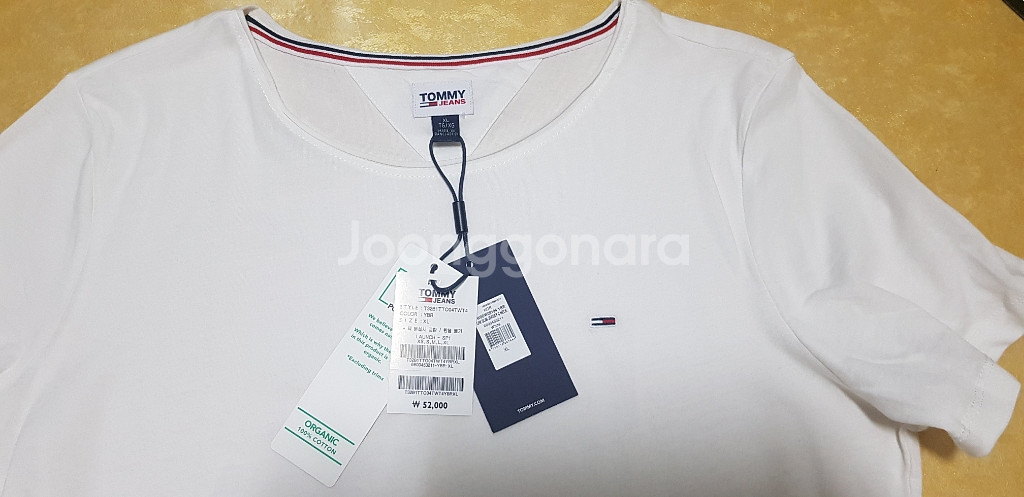 타미진스 여성 티셔츠, 화이트, XL--1