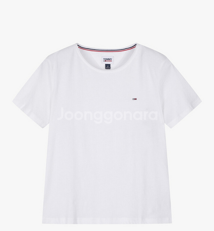 타미진스 여성 티셔츠, 화이트, XL--0