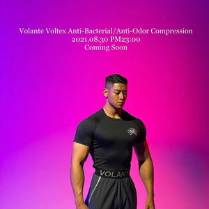 볼란테 컴프레션 기능성 반팔티