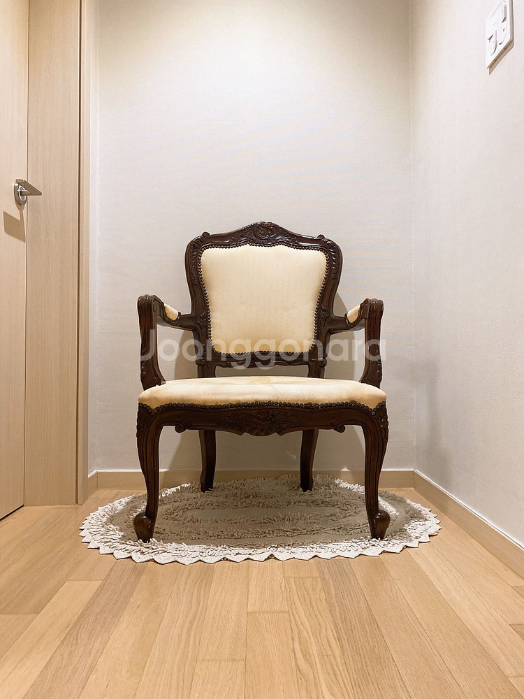 앤틱 의자 프렌치 암체어 French Armchair--0