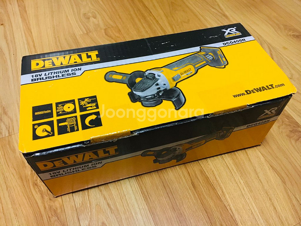 디월트 DCG405N 5인치 충전그라인더 새제품 | 작업공구 | 중고나라