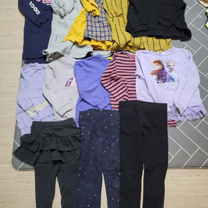 폴로 가디건 여아 원피스 티 외 (총15벌)