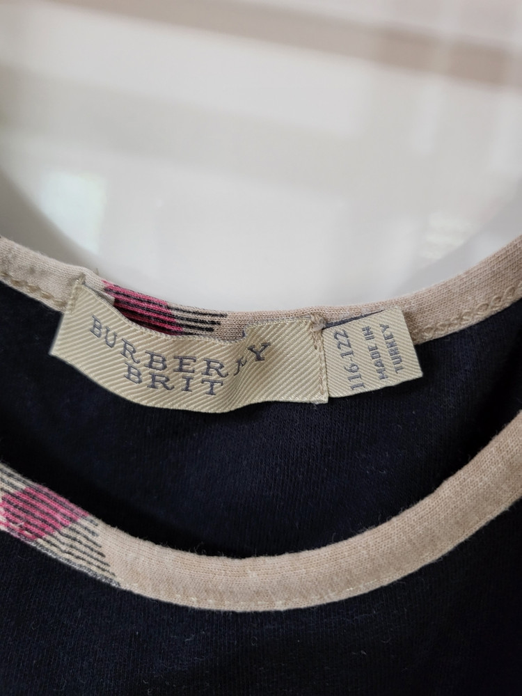 버버리 아동유아 원피스 티 팬츠--4