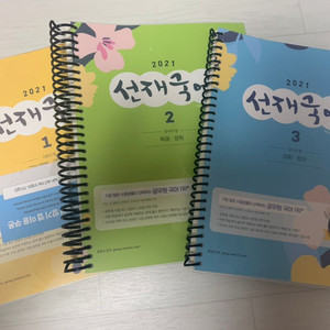 선재국어 2021 공무원 새책