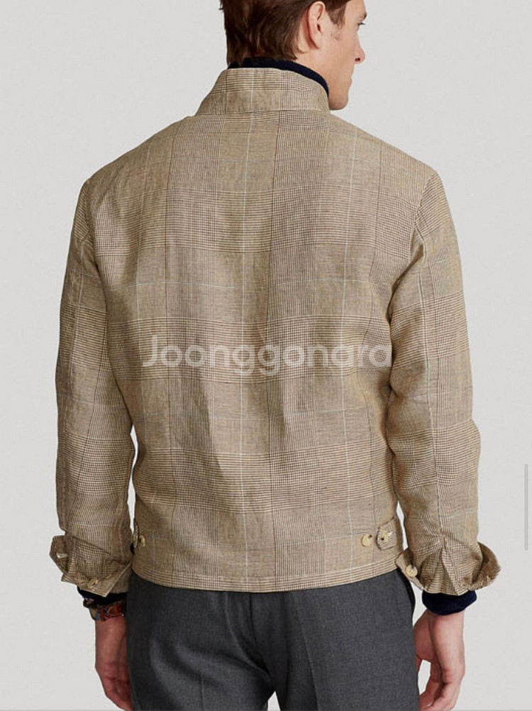 Polo 폴로 랄프로렌 글렌체크 블루종 자켓 새제품--1