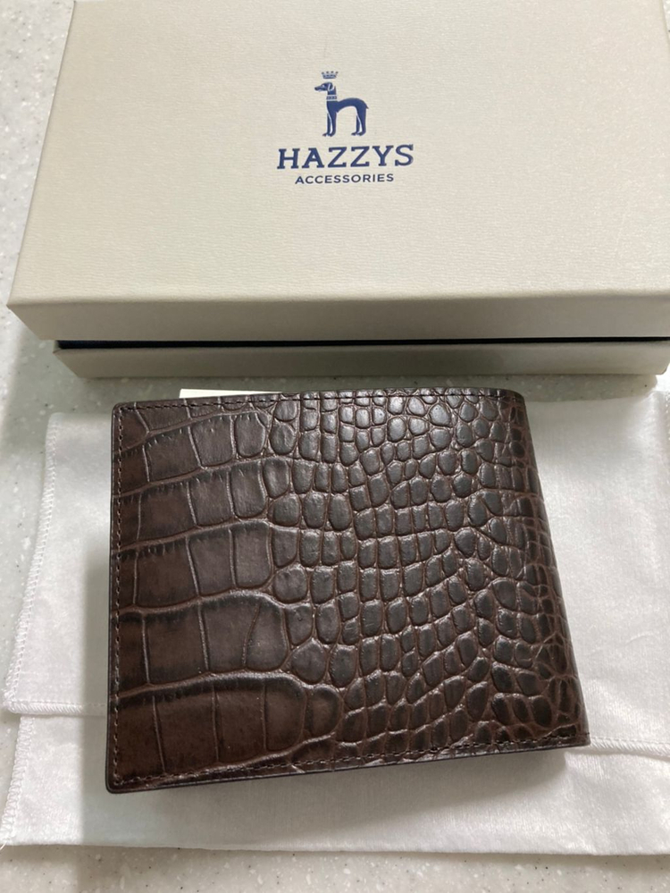 남성 소가죽 반지갑(헤지스)--4